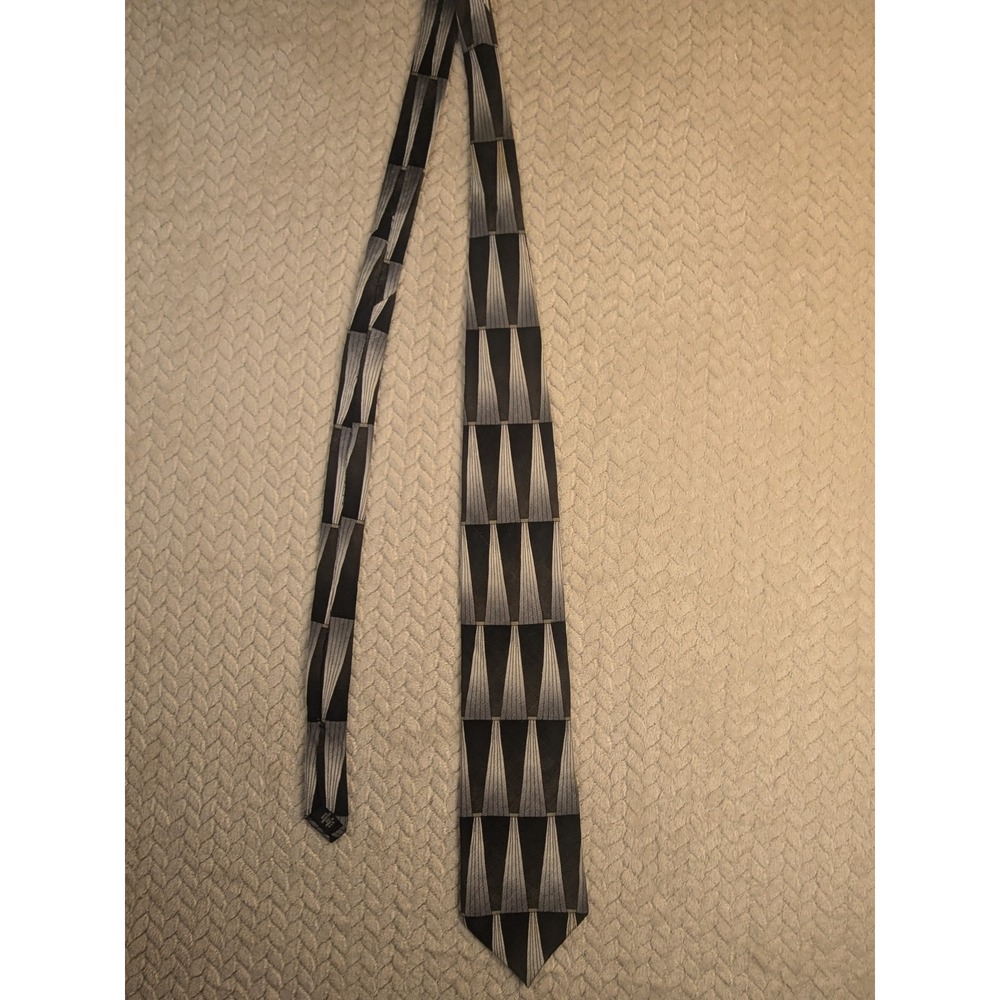 Grateful Dead Tie Silk Estimated Prophet Fourth Set Black Gray Music
